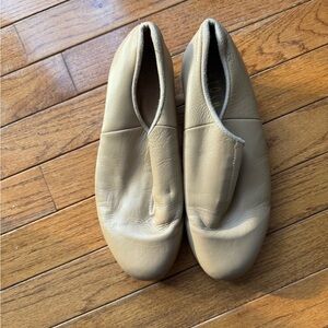 Bloch Tap Flex Slip On Tan Women's Dance Shoes Size 7.5 Used